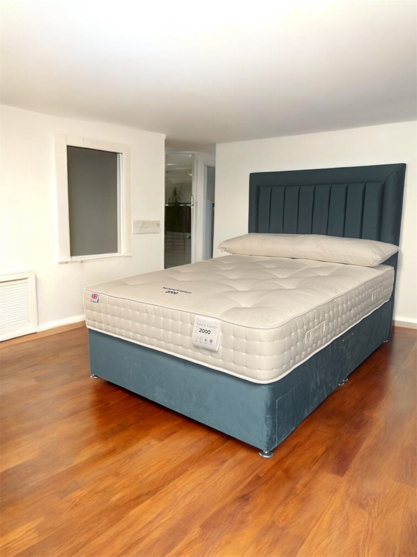 Divan Base With 54'' (Inch) Paris HeadBoard