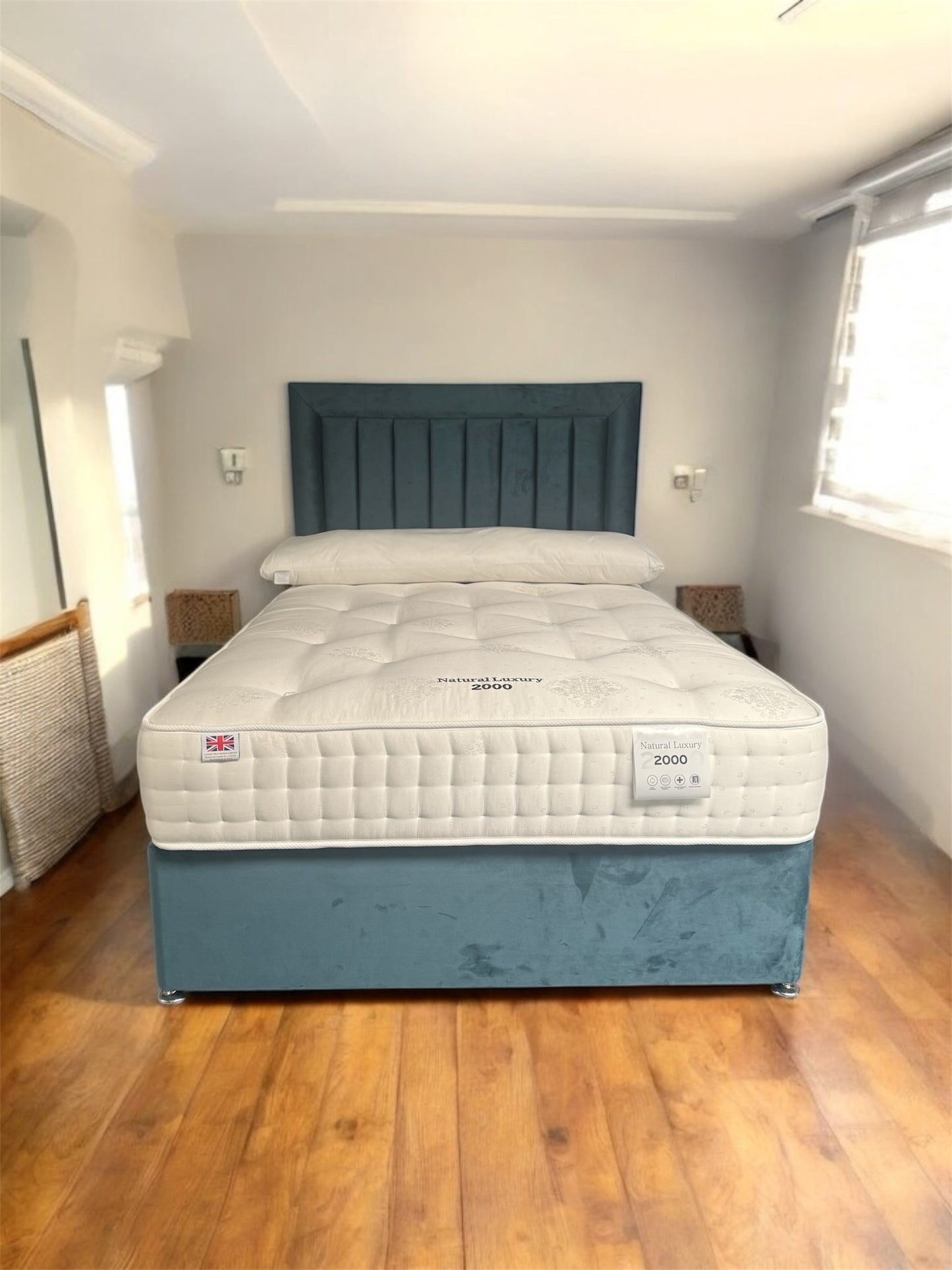 Divan Base With 54'' (Inch) Paris HeadBoard