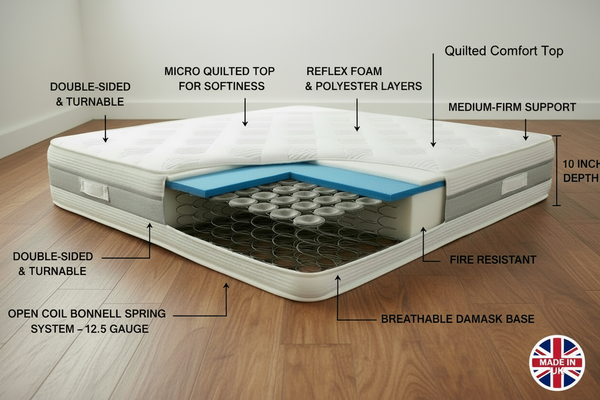 Apollo Windsor Orthopaedic Open Coil Mattress