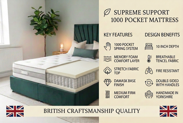 Supreme Support 1000 Pocket Spring Mattress