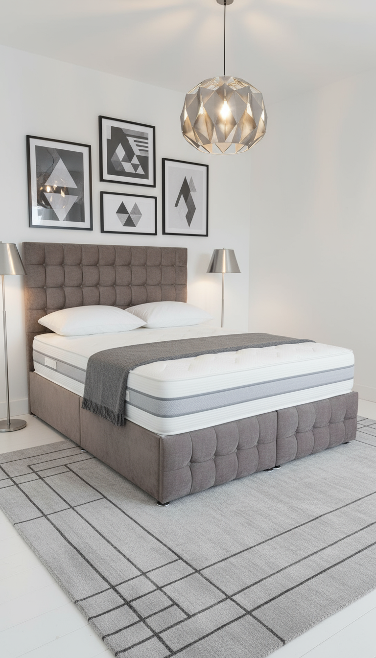 Sleek Modern Divan Base Golcare